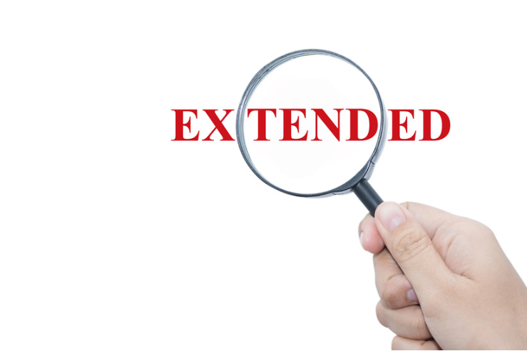 The term "Extended" under a magnifying glass signifying we are looking at the Extended options available.