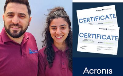 Two New Acronis Certified Engineers at Absolutely PC